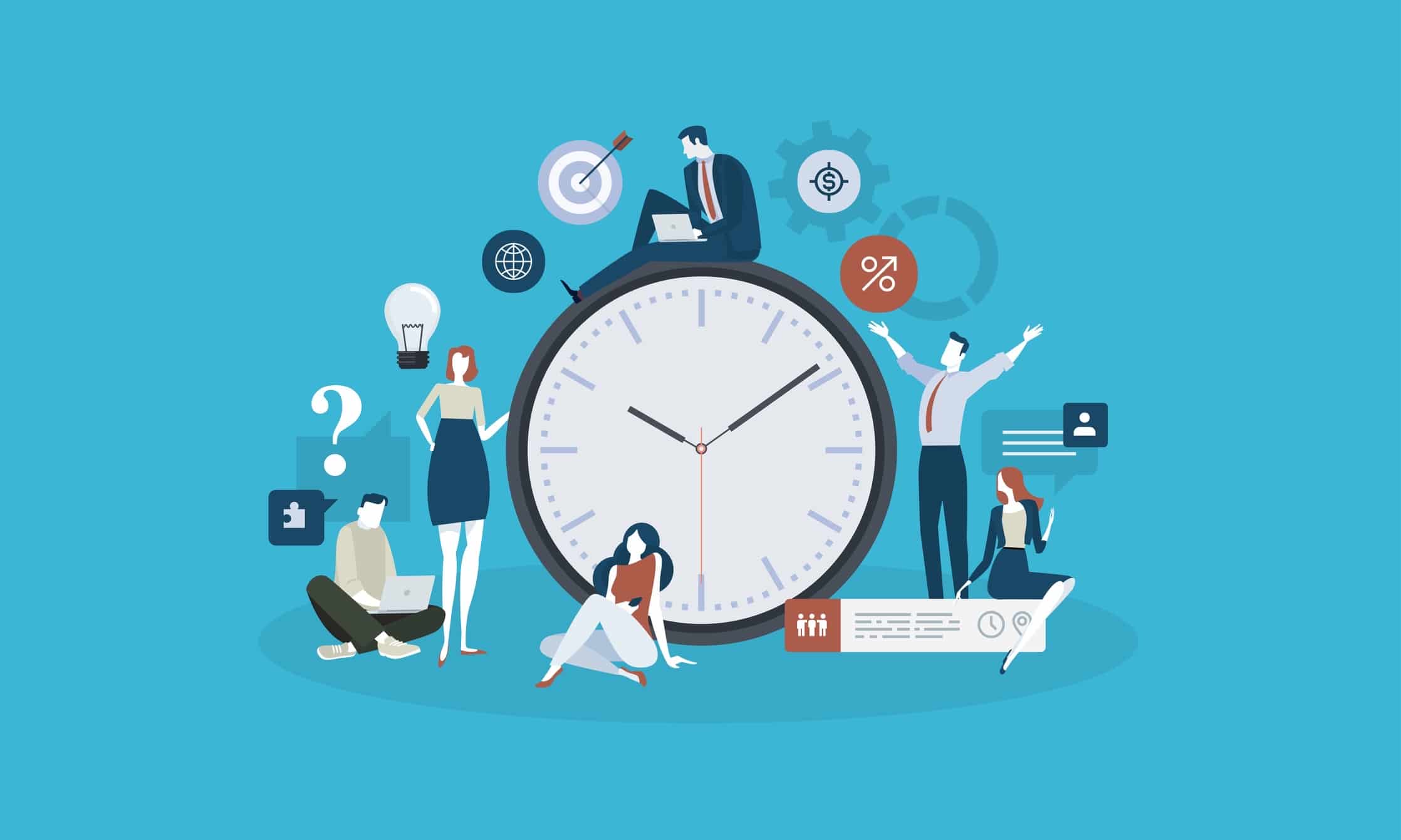 It can be time consuming. Тайм-менеджмент. It can be time consuming. Последовательность. Время 3d иллюстрация.