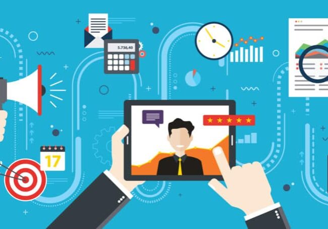 Evaluation and feedback in financial. Content marketing